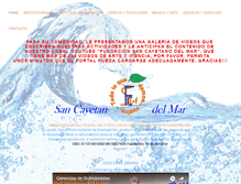 Tablet Screenshot of fsancayetanodelmar.org